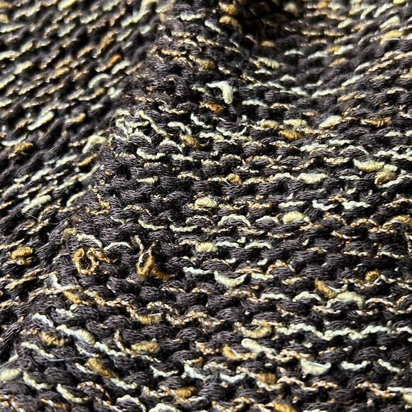 BCBGMaxAzria Women's Brown Marled Button Front Cardigan Sweater Medium - Picture 11 of 13